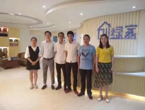 熱烈祝賀無錫曾總、陳總團隊成功加入創(chuàng)綠家！