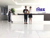 熱烈祝賀劉總簽約創(chuàng)綠家廈門市區(qū)級(jí)代理！