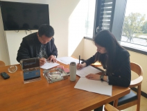 熱烈祝賀張總簽約創(chuàng)綠家江西省市級代理！